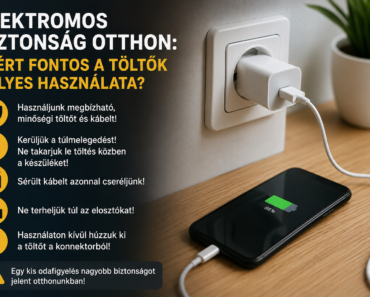 Elektromos biztonság otthon: miért fontos a töltők helyes használata