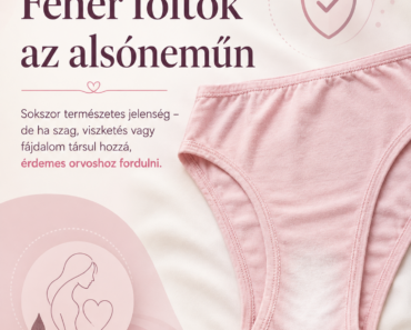 Ha „fehérítő” foltok jelennek meg az alsóneműdön, ideje orvoshoz fordulni